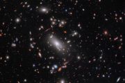 Webb finds primeval star-forming galaxy that is lightweight