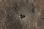 NASA Mars Orbiter captures dust-covered InSight Lander