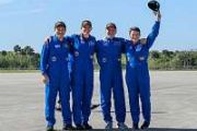 Space station's replacement crew arrives in Florida in preparation of SpaceX launch