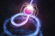 Spinning Neutron Star Generates Immense Magnetic Fields