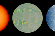 New full Sun views show sunspots, fields and restless plasma