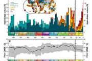 Earth's temperature changes mapped over 485 million years