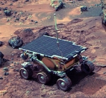 Sojourner rover on Mars